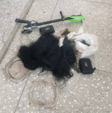 江西芦溪县林业局查处一起非法狩猎野生动物案：蛇、鸟和陆龟